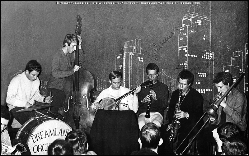 7.24 / 1966 / die legend&auml;ren Whoopee-Sessions im AMANDUS / Alt-Moabit Ecke Krefelder Str.